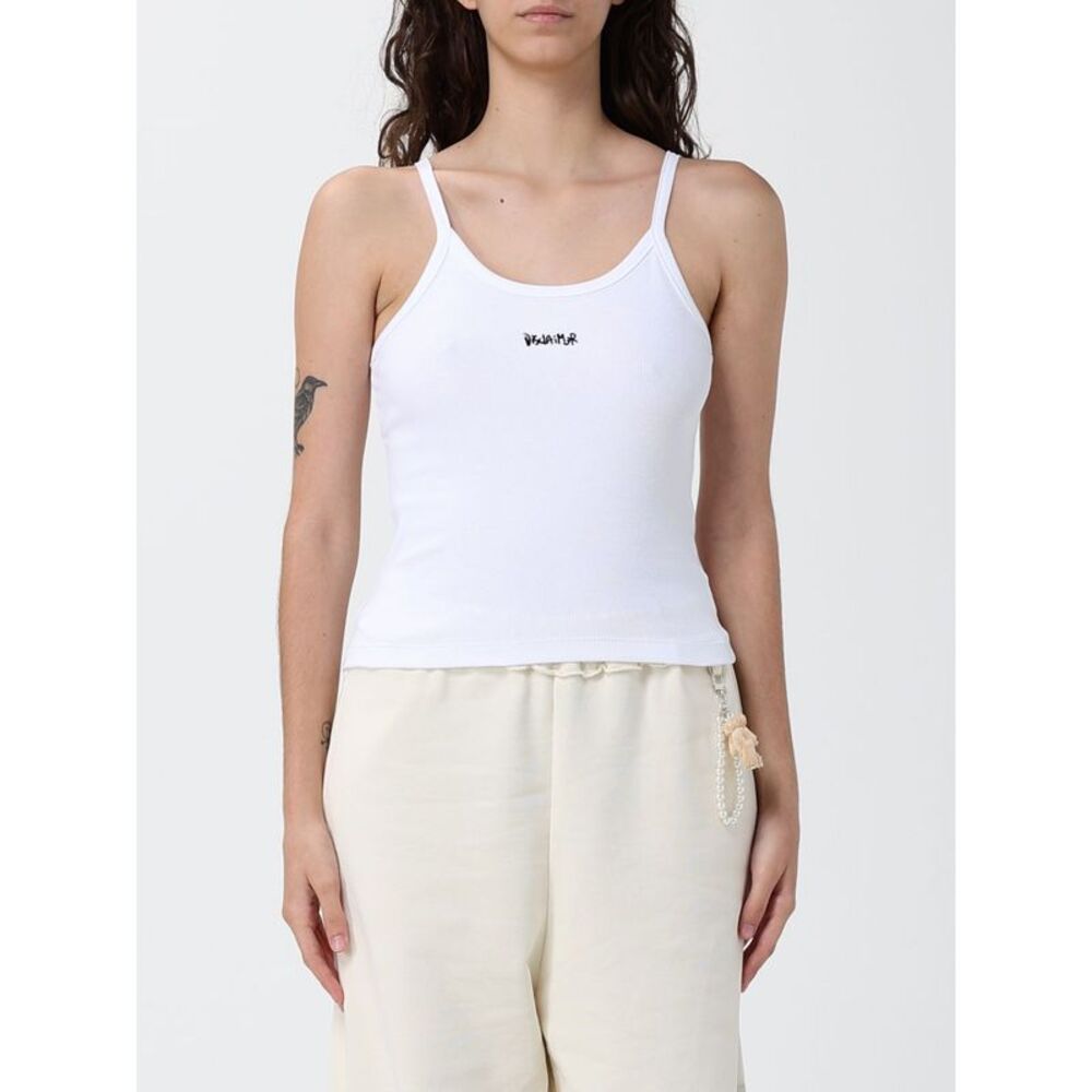 Disclaimer Top Woman White
